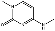 1-methyl-4-methylamino-pyrimidin-2-one 结构式
