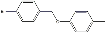 1-bromo-4-[(4-methylphenoxy)methyl]benzene 结构式
