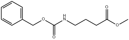 N-苄氧羰基-4-氨基丁酸甲酯 结构式