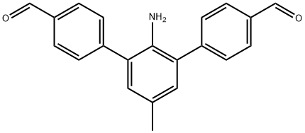 [1,1':3',1''-Terphenyl]-4,4''-dicarboxaldehyde, 2'-amino-5'-methyl- 结构式