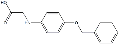 R-4-苄氧基苯甘氨酸 结构式