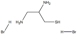 2,3-Diaminopropane-1-thiol dihydrobromide 结构式