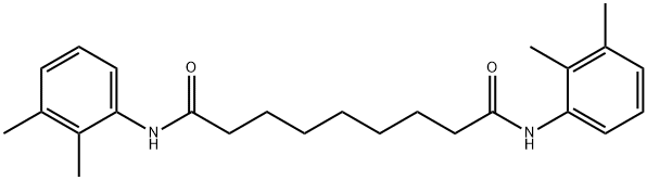 N,N'-bis(2,3-dimethylphenyl)nonanediamide 结构式