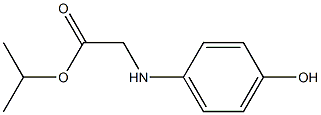 RS-对羟基苯甘氨酸异丙酯 结构式