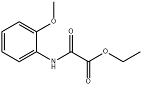 乙基 2-((2-甲氧苯基)氨基)-2-氧亚基醋酸盐 结构式