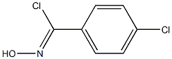 4-CHLORO-N-HYDROXYBENZIMIDOYL CHLORIDE 结构式