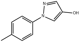 1H-Pyrazol-4-ol, 1-(4-methylphenyl)- 结构式