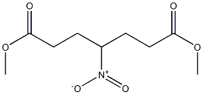 dimethyl 4-nitroheptanedioate 结构式