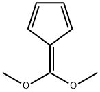 1,3-Cyclopentadiene, 5-(dimethoxymethylene)- 结构式