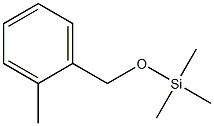 Silane, trimethyl[(2-methylphenyl)methoxy]- 结构式