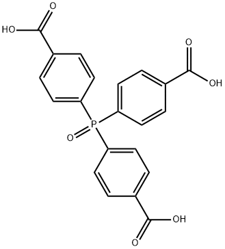 三(对羧基苯基)氧化膦 结构式