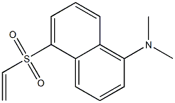 1-Naphthalenamine, 5-(ethenylsulfonyl)-N,N-dimethyl- 结构式