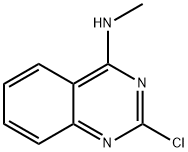 2-氯-N-甲基喹唑啉-4-胺 结构式