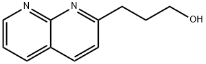 3-(1,8-NAPHTHYRIDIN-2-YL)PROPAN-1-OL 结构式