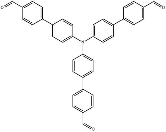 三(4-醛基联苯基)胺 结构式