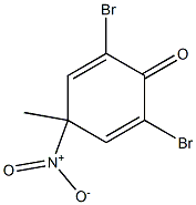 2,5-Cyclohexadien-1-one, 2,6-dibromo-4-methyl-4-nitro- 结构式