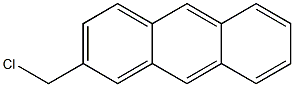 2-(氯甲基)蒽 结构式