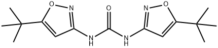 Urea, N,N'-bis[5-(1,1-dimethylethyl)-3-isoxazolyl]- 结构式
