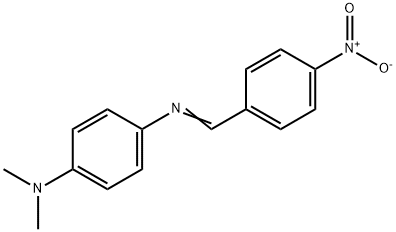 1,4-Benzenediamine, N,N-dimethyl-N'-[(4-nitrophenyl)methylene]- 结构式
