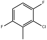 2-氯-1,4-二氟-3-甲基苯 结构式