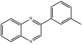 Quinoxaline, 2-(3-methylphenyl)- 结构式