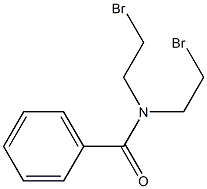 Benzamide,N,N-bis(2-bromoethyl)- 结构式