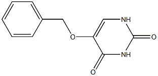 2,4(1H,3H)-Pyrimidinedione,5-(phenylmethoxy)- 结构式