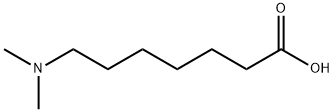 N,N-二甲基-7-氨基庚酸 结构式
