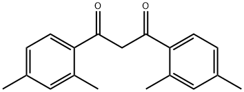 1,3-双(2,4-二甲基苯基)丙烷-1,3-二酮 结构式