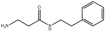 3-Amino-N-phenethyl-propionamide 结构式