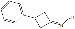 3-phenylcyclobutanone oxime 结构式