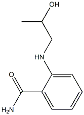 Benzamide,2-[(2-hydroxypropyl)amino]- 结构式