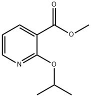 2-异丙氧基烟酸甲酯 结构式