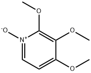 2,3,4-三甲氧基吡啶氮氧化物 结构式