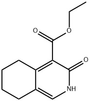 3-氧代-2,3,5,6,7,8-六氢异喹啉-4-甲酸乙酯 结构式