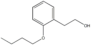 2-(2-butoxyphenyl)ethanol 结构式