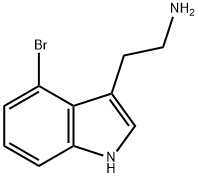 4-溴色胺 结构式