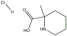 2-甲基哌啶-2-羧酸盐酸盐 结构式