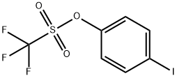 4-碘苯基三氟甲磺酸酯 结构式