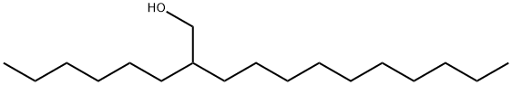 2-己基-1-癸醇 结构式