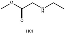 METHYL 2-(ETHYLAMINO)ACETATE HYDROCHLORIDE 结构式