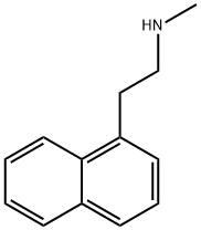 甲基[2-(萘-1-基)乙基]胺 结构式