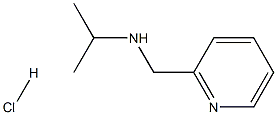 (propan-2-yl)[(pyridin-2-yl)methyl]amine hydrochloride 结构式