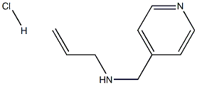 (prop-2-en-1-yl)[(pyridin-4-yl)methyl]amine hydrochloride 结构式