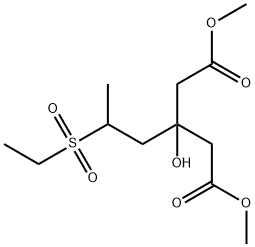 Dimethyl 3-Hydroxy-3-[2-(ethylsulfonyl)propyl]glutarate