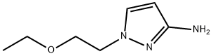 1-(2-ethoxyethyl)-1H-pyrazol-3-amine 结构式