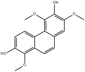 2,6-Phenanthrenediol, 1,5,7-trimethoxy- 结构式