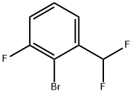 2-溴-1-(二氟甲基)-3-氟苯 结构式