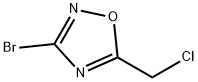 3-溴-5-(氯甲基)-1,2,4-噁二唑 结构式