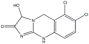 3-羟基阿那格雷-13C3 结构式